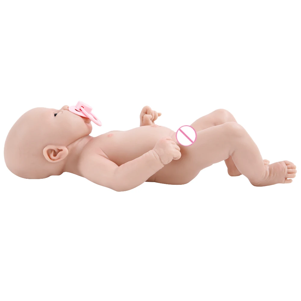 IVITA WG1512CT poupée bébé Reborn en Silicone complet 36 cm 1.76 kg sucette magnétique réaliste Bebe bébé jouet pour enfants avec des vêtements
