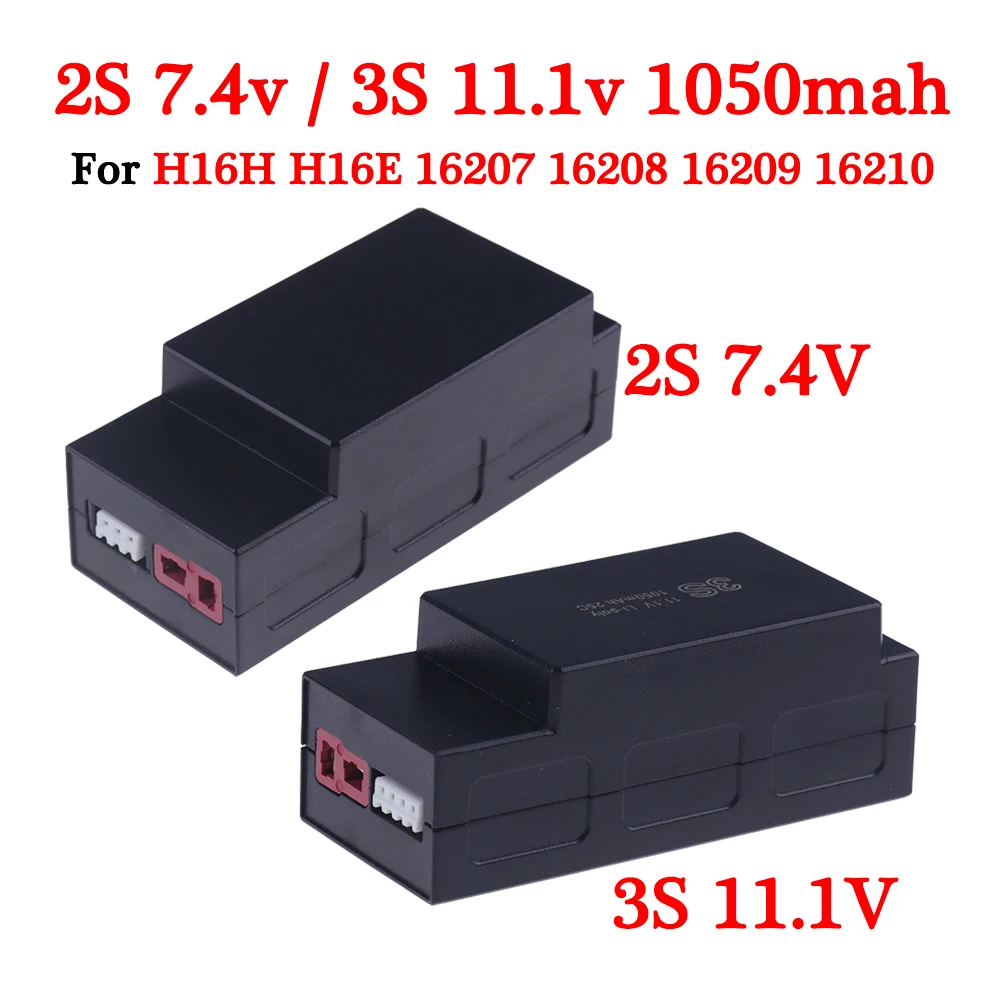 3S 11.1V 1050mAh LiPo Battery for MJX Hyper Go H16H H16E 16207 16208 16209 16210 1/16 Rc Car 16207 16209 RC Drift Car Spare Part