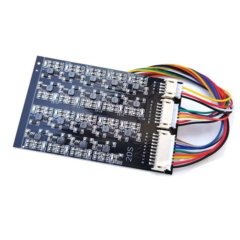 3S 4S 6S 8S 13S 17S 20S 24S Li-ion Lifepo4 LTO Lithium Battery Active Equalizer Balancer Board Balance Capacitor BMS