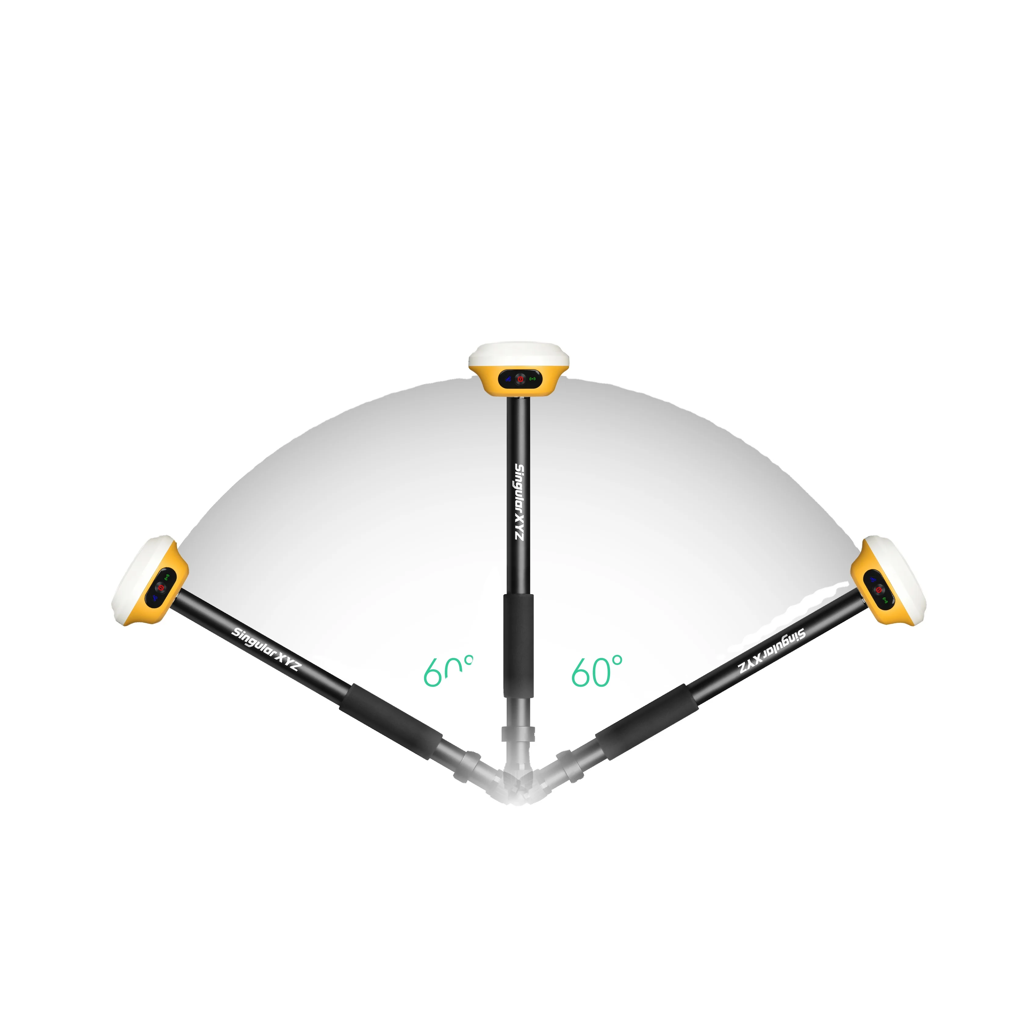 

SingularXYZ Upgrade Orion One Inspired L1 Laser Dustproof Backlit Display Auto Calibration Fast Shipping Laser RTK GNSS Receiver