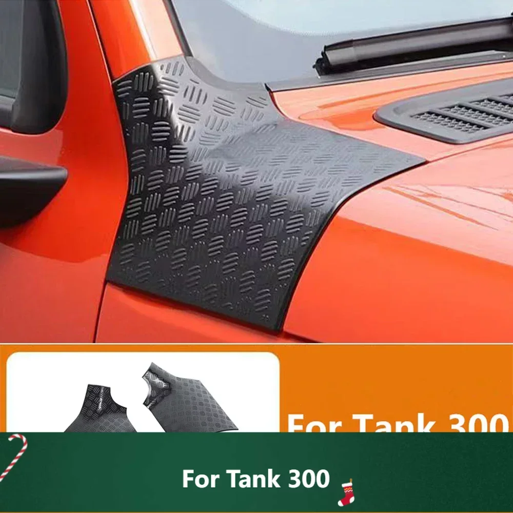 

New! For WEY GWM Tank 300 Off-road 4x4 Styling Accessories Car Cowl Body Armor Hood Cover Guard Protector Sticker 2021 2022 2023