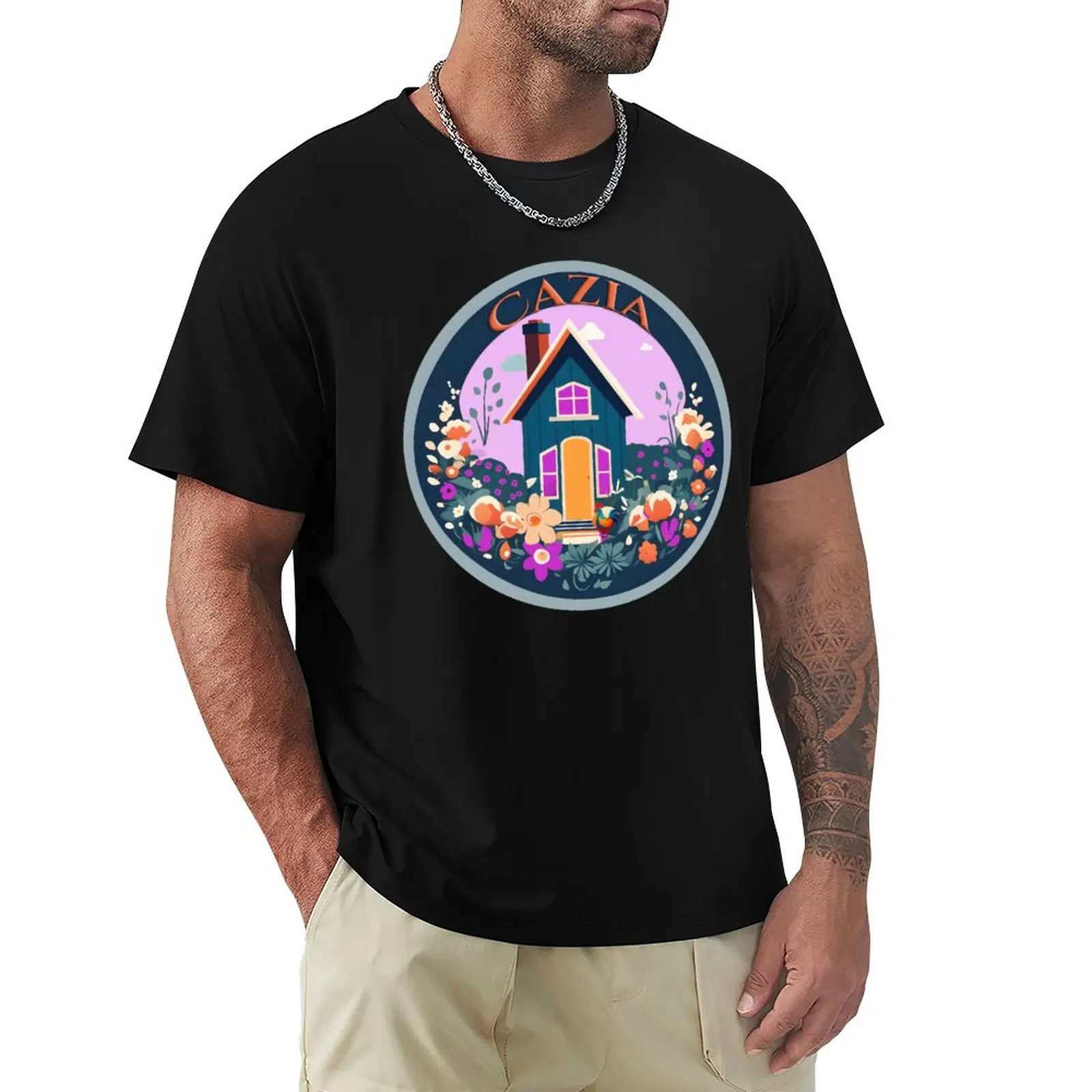 

The Cazia House T-Shirt Halloween Casual T-Shirt