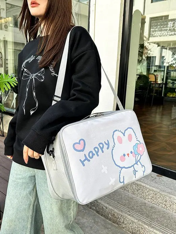 

Large Capaci Travel Bag Cute Handheld Lage Bag Student Trip Bag Busin Trip Che-In Bag very Bag Storage Bag