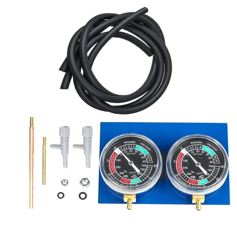 2pcs Carburetors For Honda/Yamaha/Suzuki/Harley Motorcycle Carburetor Vacuum Gauge Balancer Synchronizer Tool W/Hose Kit