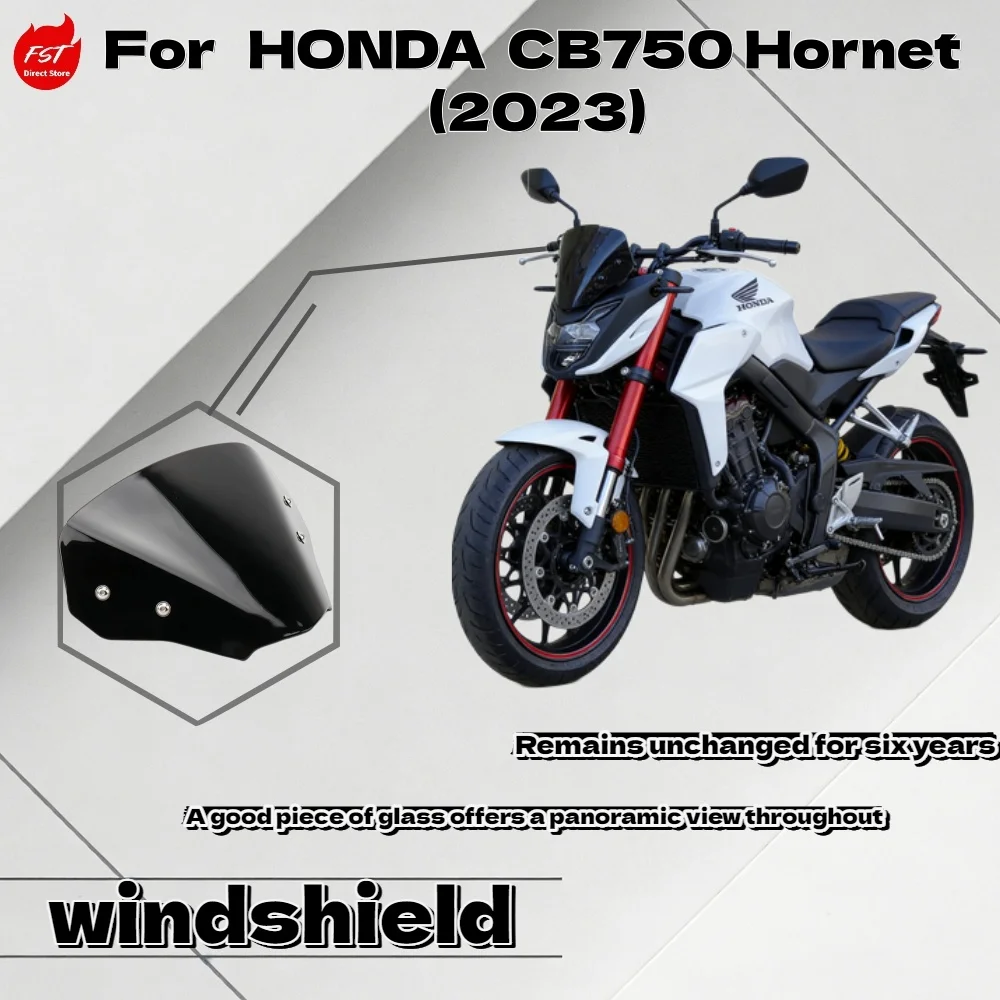 

Fit H onda CB750 Hornet 23-26 Aggressive Sport Windscreen Aerodynamic Wind Deflector Accessory