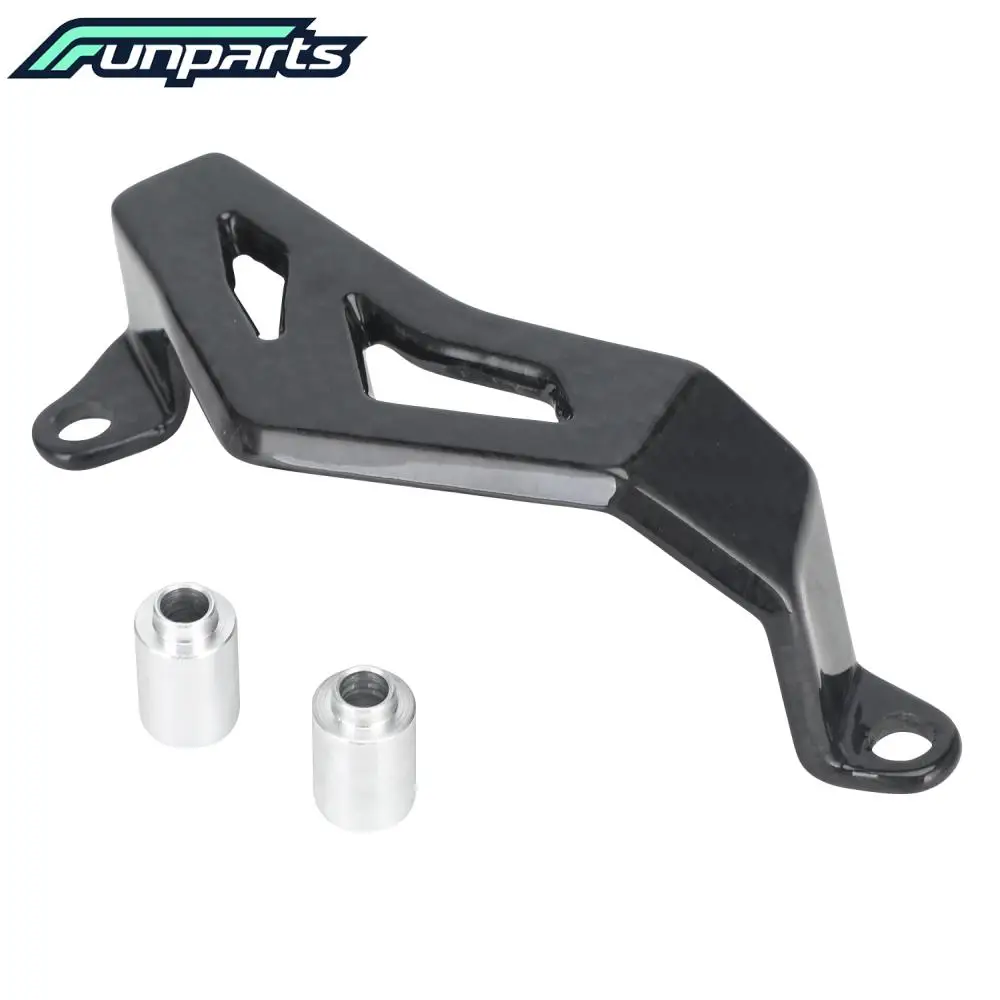 Funparts Motorcycles Rear Brake Caliper Cover Guard Carbon Fiber For YAMAHA YZ125 125X 250 250F 450F WR250F 450F YZ250X WR250R/X