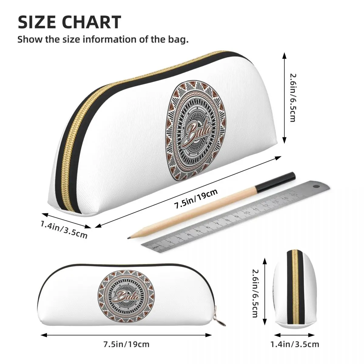 Fiji Bula Kesakesa Дизайнерские пеналы Пенал для хранения канцелярских принадлежностей Большая вместительная коробка для ручек Сумка-карандаш для студентов