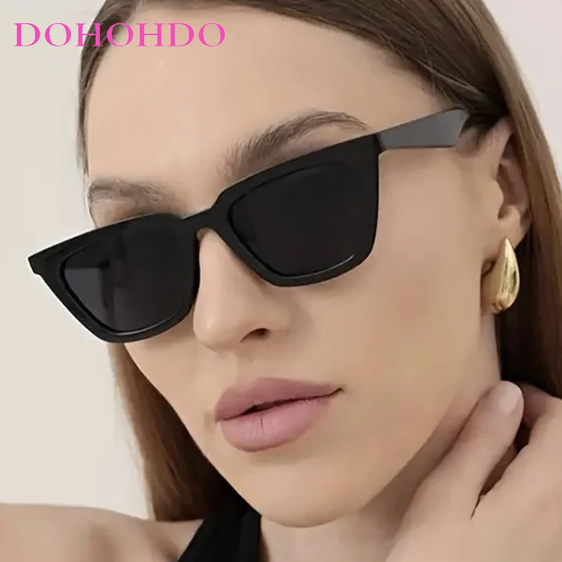 

Retro Cat Eye Classic Small Frame Women Sunglasses Luxury Brand Design Men Sun Glasses Outdoor Drive Female Trendy Shades UV400