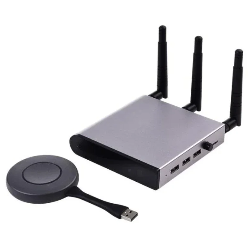 Wireless Screen Projector - Drive-Free Plug-and-Play One-Click Same-Screen for Conference Demonstration
