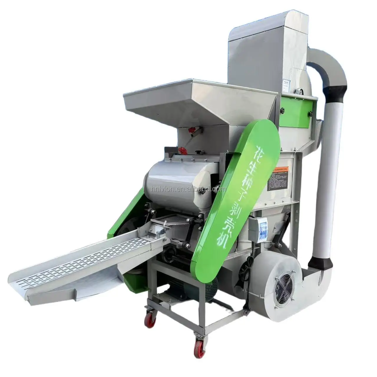 *forFully Automatic 300-400KG/H Peanut Sheller Peanut Shelling Machine Ground Nut Husking Hulling Machine
