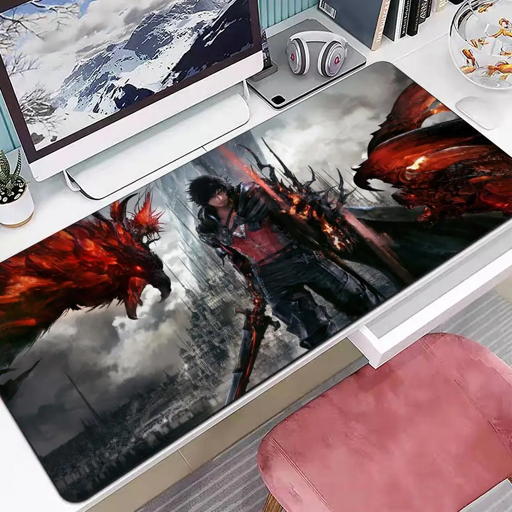 

Final-fantasy Game Series Mouse Pad Multiple Sizes Large Square Computer Office Game Table Mats Rubber Anti-slip Mousepads