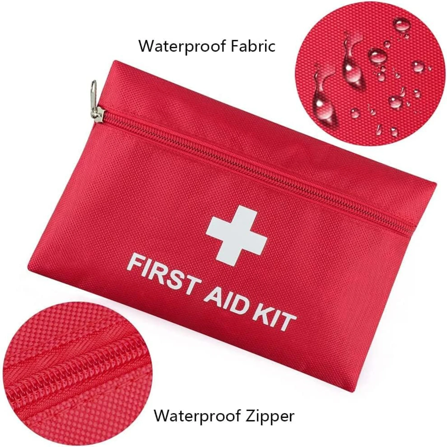 Lightweight and Compact Essential Mini Emergency First Aid Kit Bag by AOUTACC - Convenient and Versatile Safety Supplies for On-