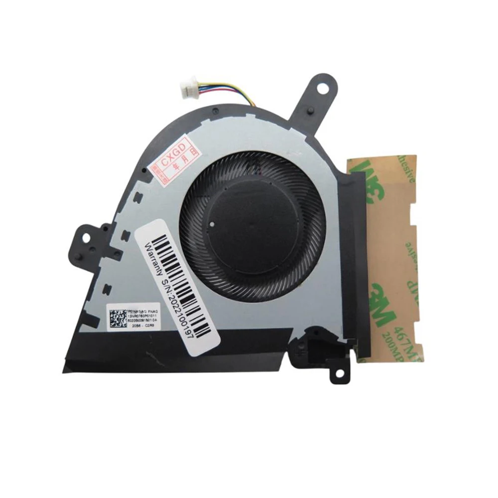 For ASUS For TUF Dash F15 FX516PE FX516PM FX516PR DC12V 1A Replacement Laptop CPU Fan