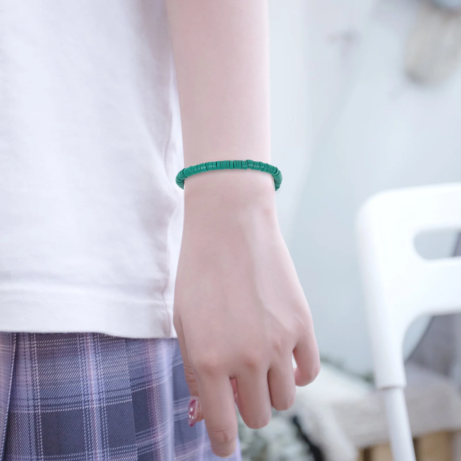 10 قطعة بوليمر كلاي ملون فضفاض الخرز السواحل DIY بها بنفسك صنع المجوهرات أساور القلائد فاصل الحرفية صنع الخرز العرض