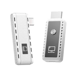 Wireless Freedom Awaits USB-C 5G HDMI Transmitter Set with Receiver - Plug-and-Play for Gaming and Conference Rooms