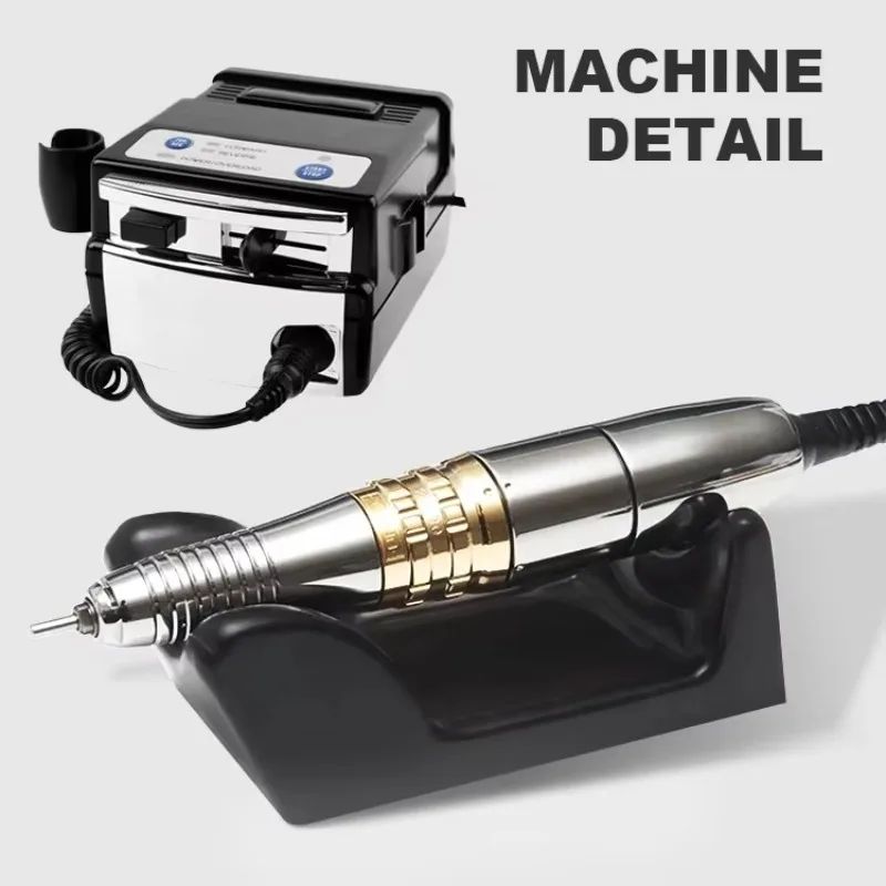 2028J OEM Original Japan Made Replace 28000rpm G5 Electric Nail Remove Sander Black G5  High Performance Nail Polishing Drill