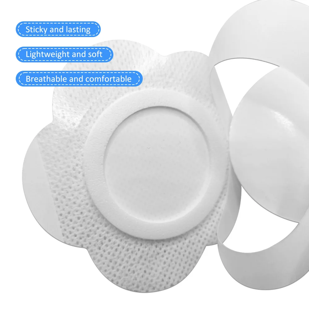 Self-Adhesive Hypoallergenic Castor Oil Patches,Disposable Belly Button Patch, Breathable Anti-Seepage (Oil Not Included)