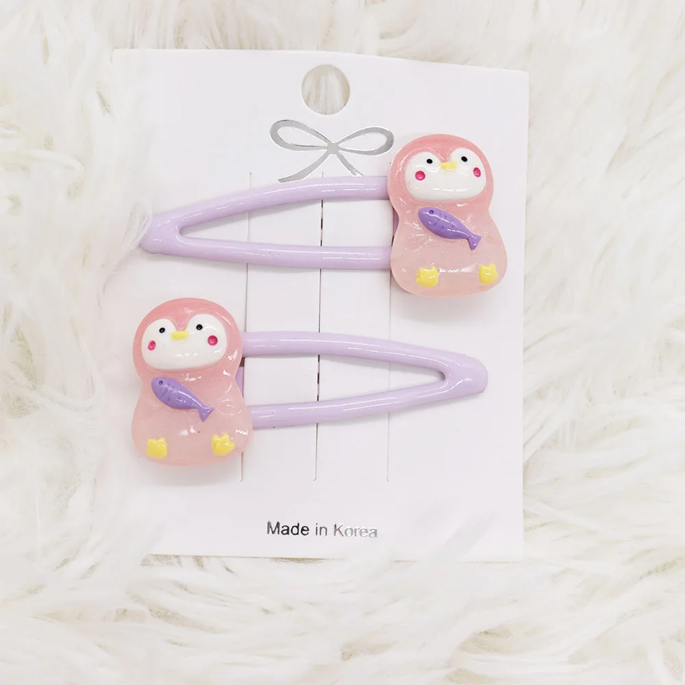 2Pcs Hairpin Girl Animal Cute Hair Head Hair Accessory Elephant Dinosaur Headpiece Hairpin Cartoon Headband Hairpin Headpiece