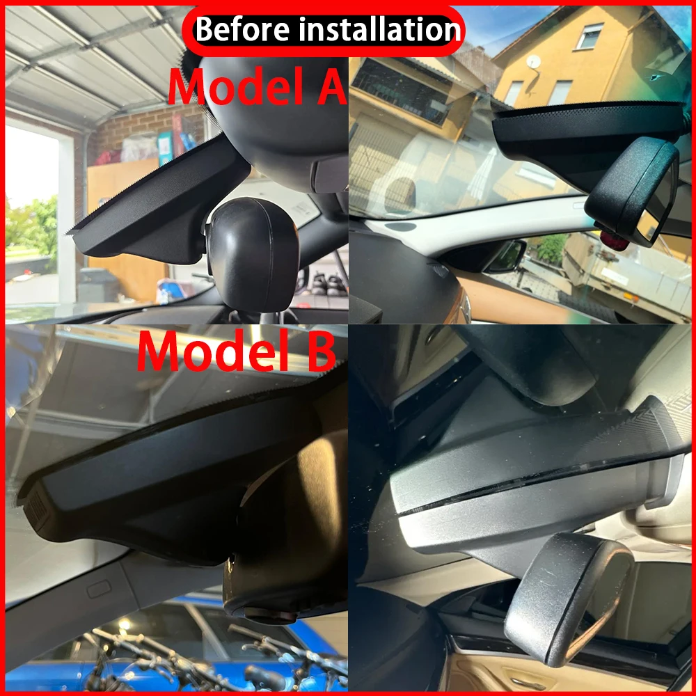 HighCam for BMW 6 7 Series E63 E64 F12 F13 F06 E65 E66 F01 F02 4K Wifi Car 2160P DVR Video Recorder Dash Cam Front Rear Camera