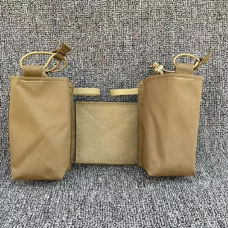Tactical Radio Pouch MK3 MK4 Chassis Micro Fight Expander Wings Magazine Pouch Chest Rig Plate Carrier Multicam Mag Pouch