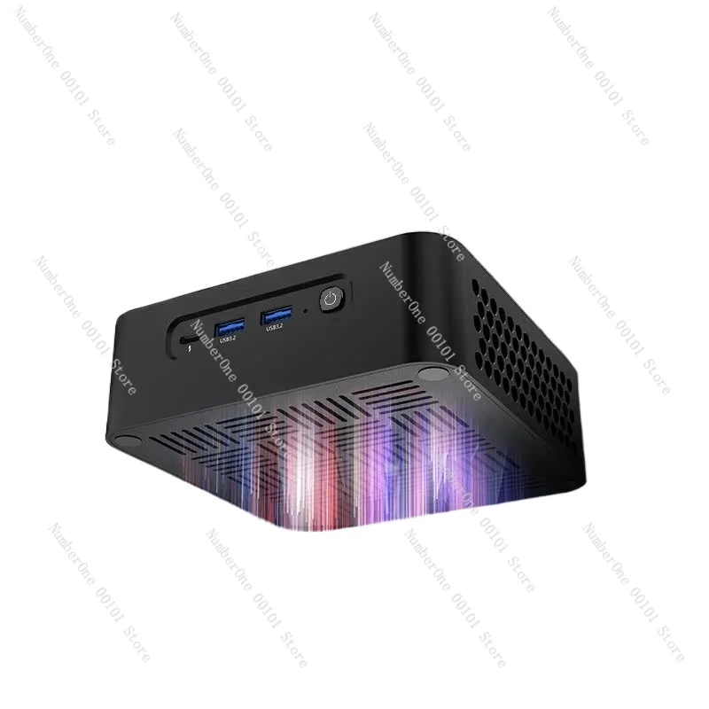 

Мини-хост R9-8945HS, USB4 для офиса и дома, двойной игровой мини-компьютер 8K, высокопроизводительный настольный ПК M600, мощность быстрой обработки
