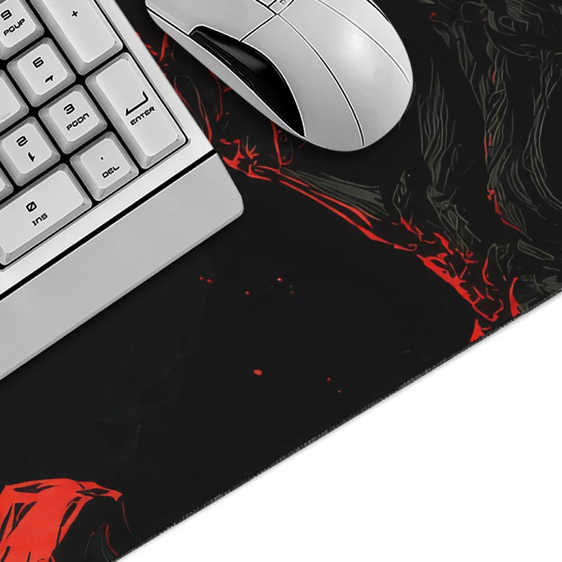 Mouse Pad Flaming Skull Shadow Gamer printon demand Home HD Custom Mousepad XXL Desk Mats Carpet Soft PC Mouse Mats Table Mat