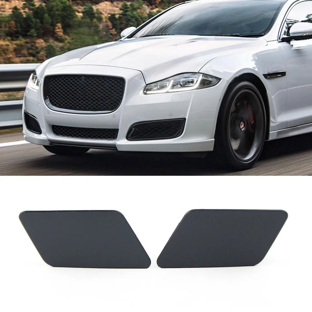 Jaguar xj用バンパーキャップ,1ペア,フロントバンパー用,2011 2012 2013 2014 2015 2016 2017 2018