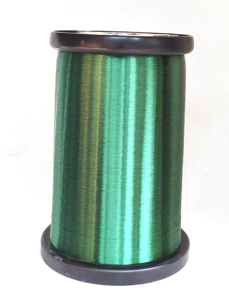 Imagem -02 - Fio de Enrolamento de Cobre Esmaltado Fio Magnético Verde Bobina de Cobre 004 a 12 mm 1000g Qa1-155 2uew