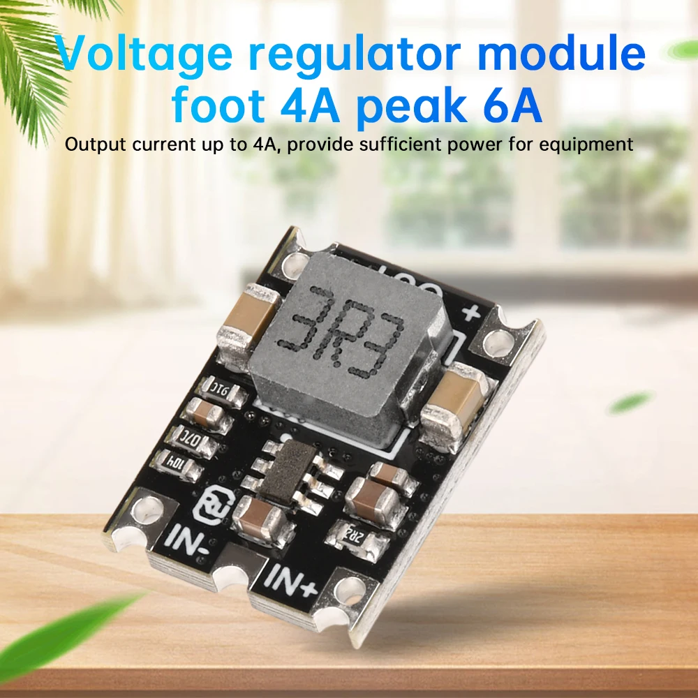 2PCS 3.3V 5V DC-DC Buck Power Supply Module Adjustable Buck Converter Module 6.5-16V to 3.3V 5V Step Down Voltage Regulator