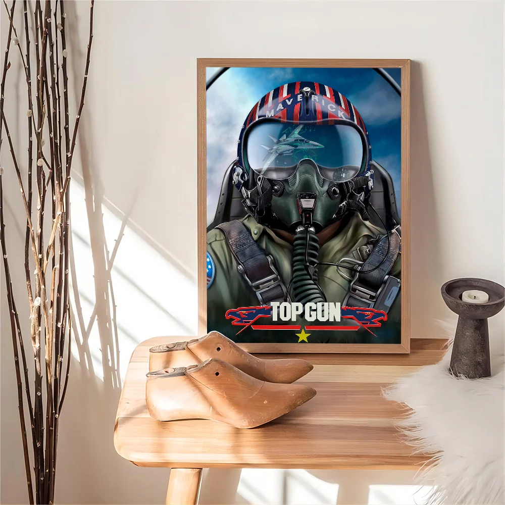 Top Gun Maverick 2022 Poster Anime Posters Sticky Whitepaper Sticker DIY Room Bar Cafe Kawaii Room Decor DIY Sticky Posters