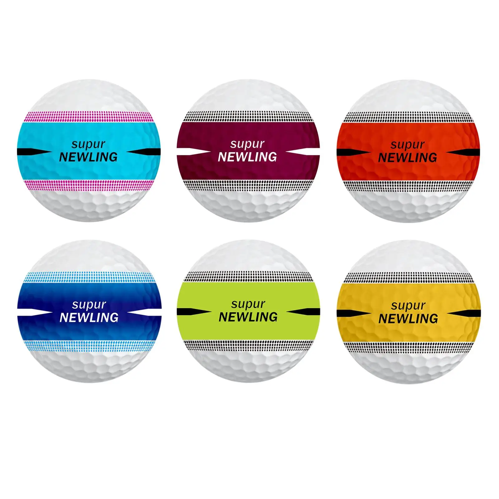 Golf Ball Golf Practice Ball 3 Layer Lightweight 1.65in Professional Golf