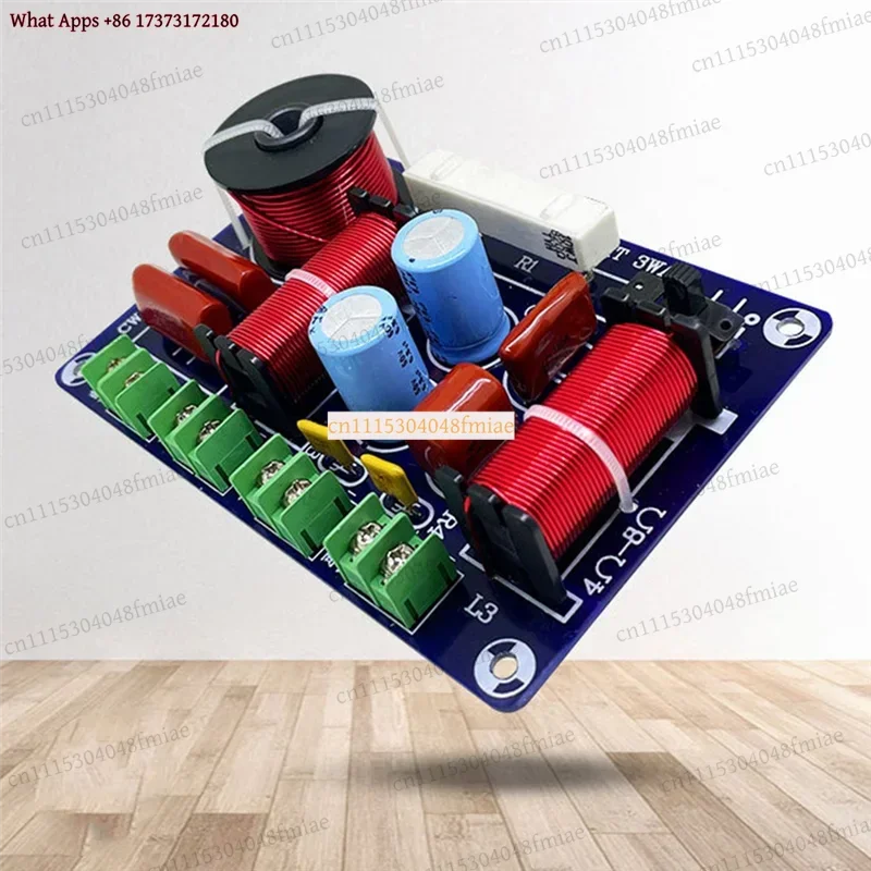 New Tech HiFi Speaker Crossover Filter Frequency Divider Network DIY KTV Stage Car Audio Woofer Tweeter Electronic Components