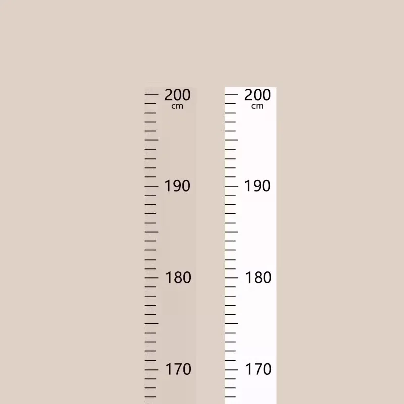 Height Wall Sticker for Child Measuring Ruler Stickers Chart Kids Bedrooms Decor Home Decoration
