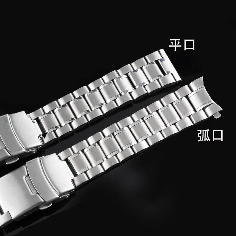 Seiko No. 5 Watch Strap Steel Strap Fully Automatic Mechanical Men\'s and Women\'s Watches 22mm Exquisite Bracelet Watch Band New