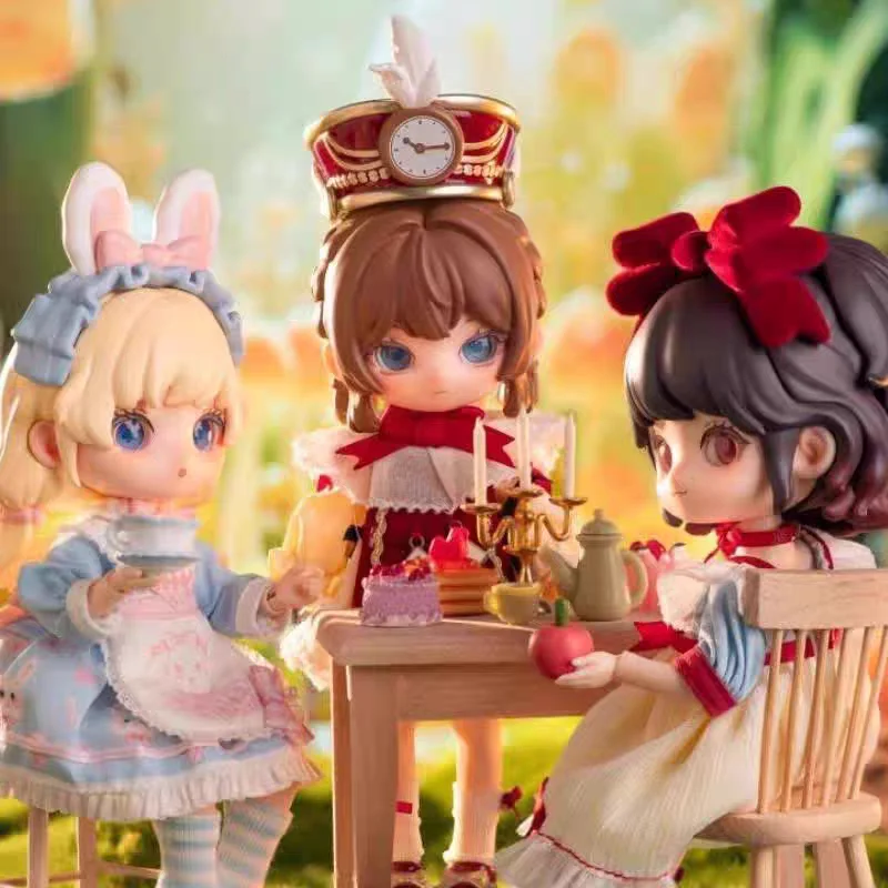 Authentic LIRORO Fairy Tale House Series Blind Box 12 Points BJD Joint Movable Doll Ornament Gift Kawaii Room decoration
