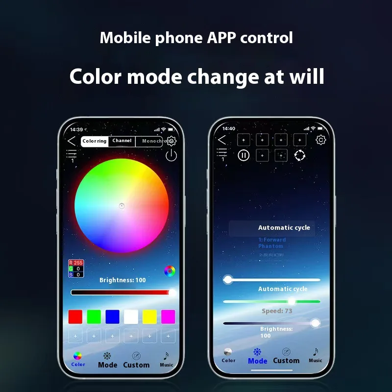 2 個車の LED ストリップライト柔軟な LED ヘッドライトストリップターンシグナル付き黄色ライト防水車のデイタイムランニングライトストリップ