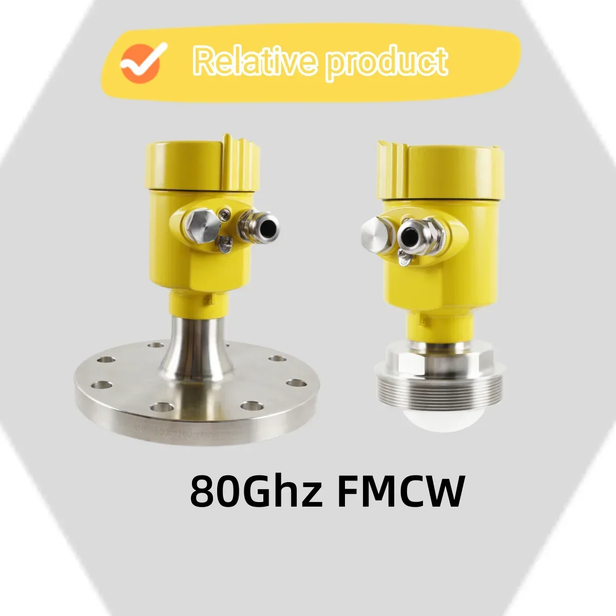 Preço do transmissor do sensor de nível de radar sem contato para tanque diese a granel sólido