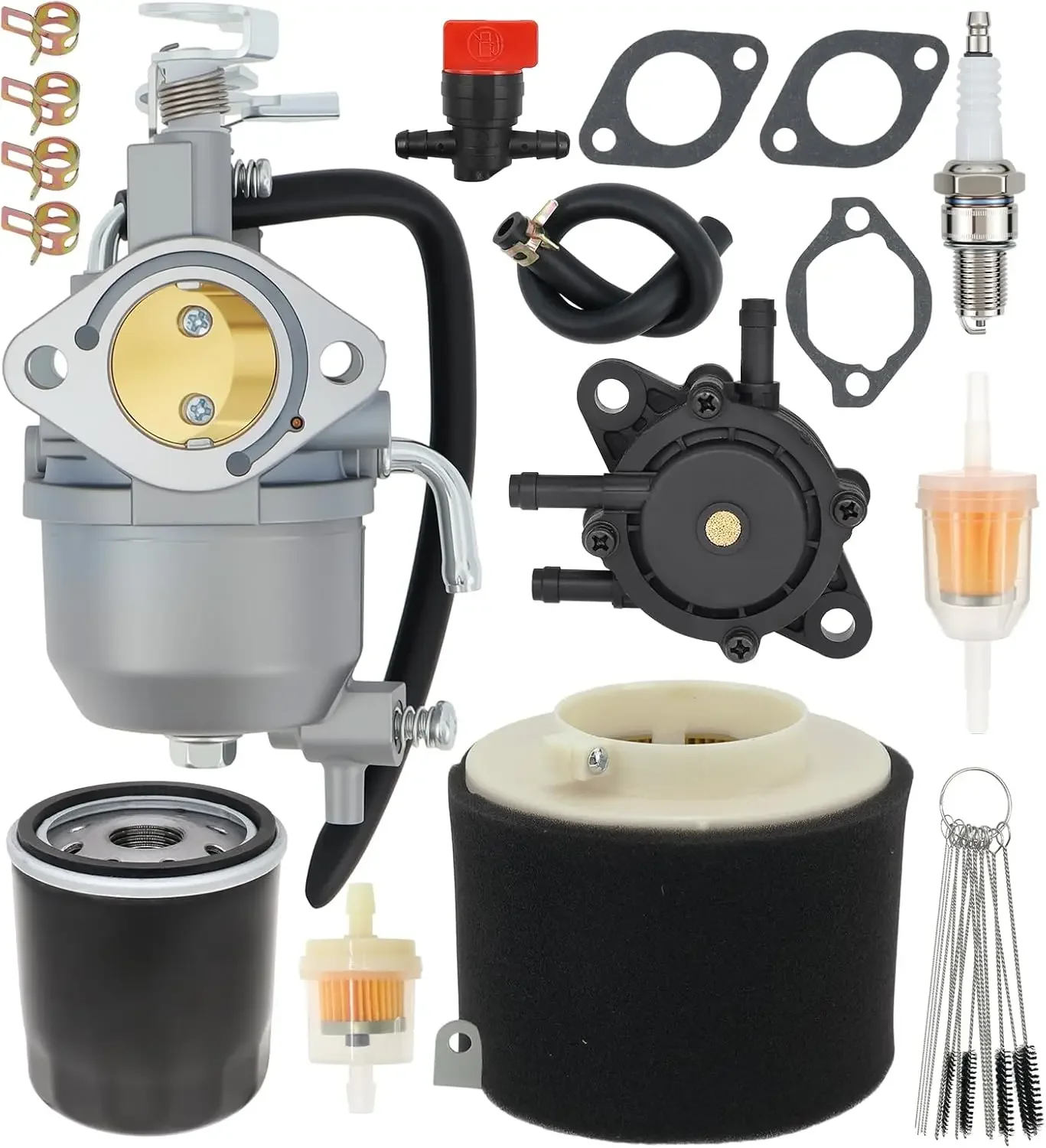 Kit de Carburador 15003-2943 KAF400 Compatible con Kawasaki Mule 600 610 SX XC SC 2005-2019 para Reemplazo de Carburador Kawasaki KAF400A KAF400B KAF400C