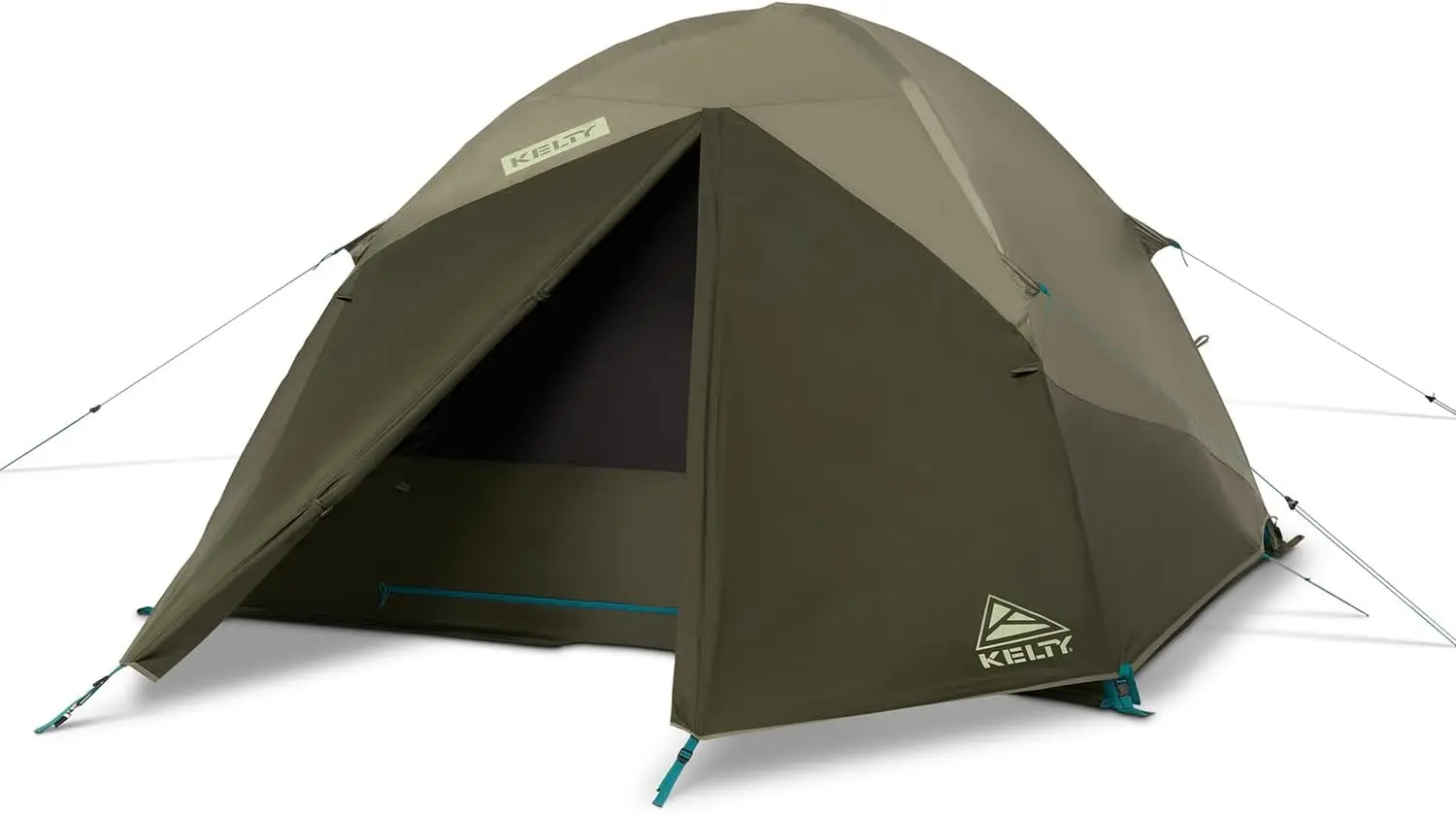 Camping Tent for 4 - 6 Persons, Blackout Fabric, Black Color, Interior Light Diffusing, PFAS Free