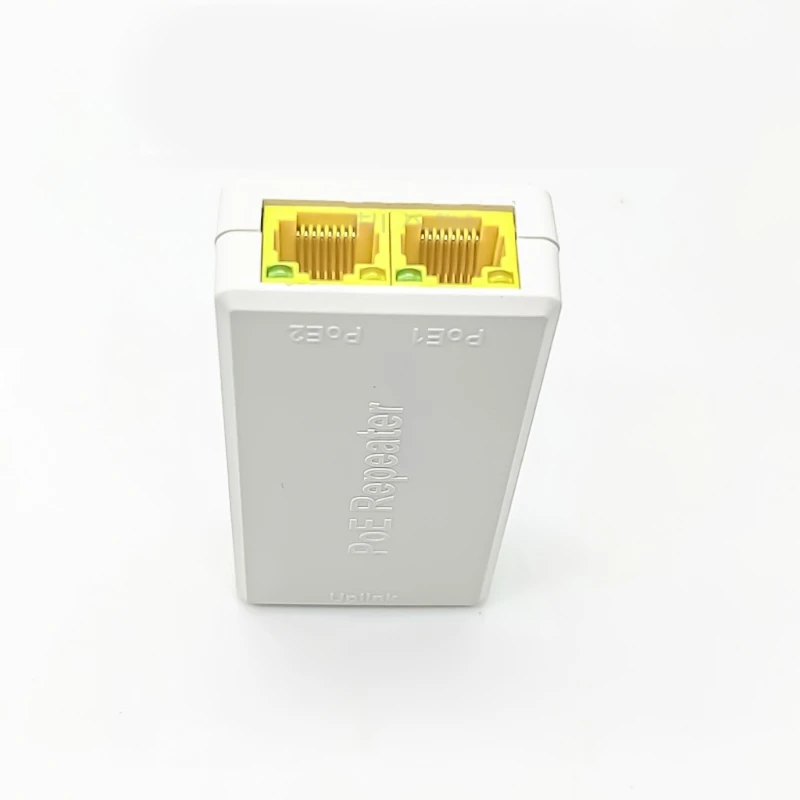 PoE Networking Extender with Two Output, Extend Up to 100Meters for Surveillances and WiFi Dropshipping