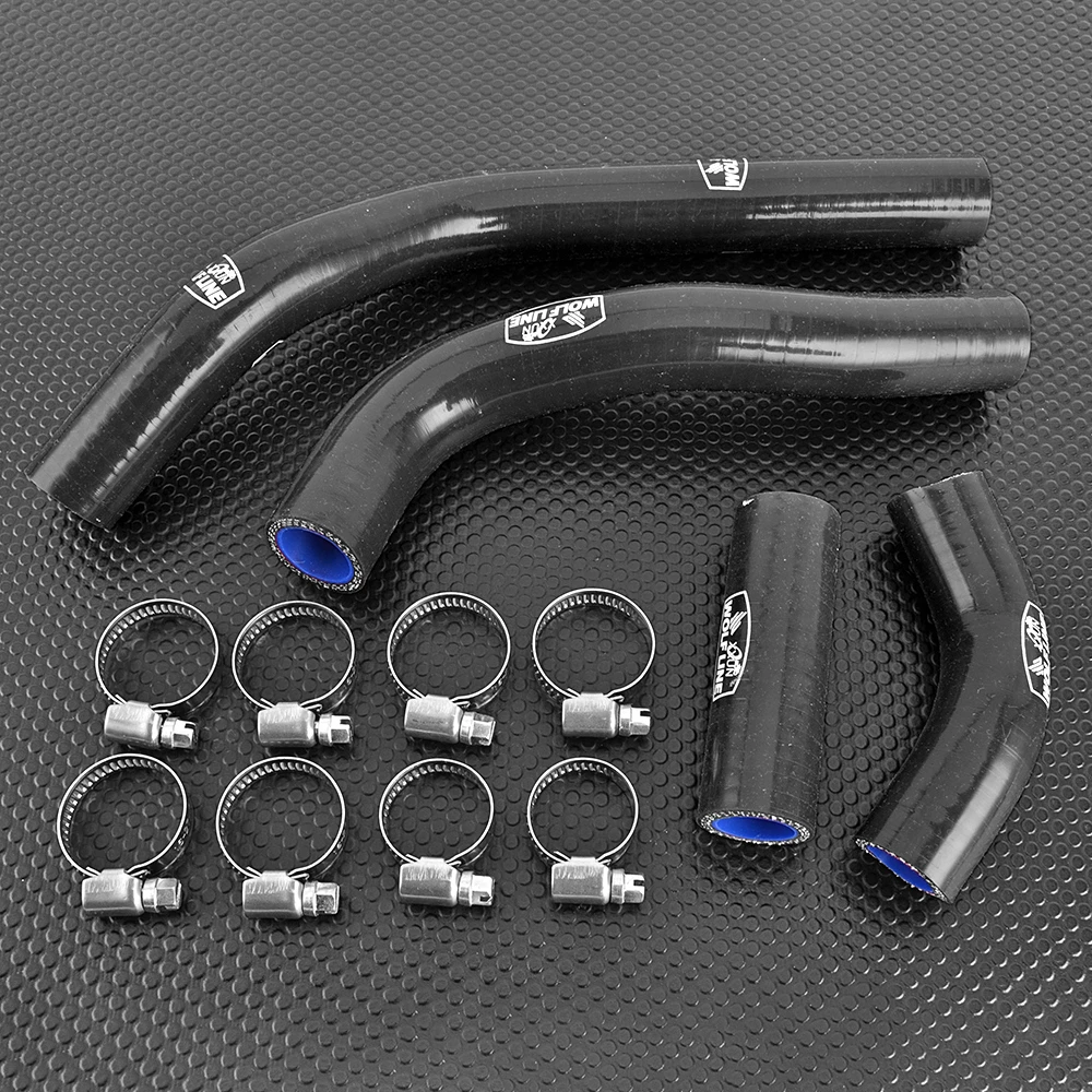 CRF450R/RX/RWE Silicone Radiator Coolant Hose kit For Honda CRF450R CRF450RX CRF450RWE 2021 2022 2023 2024 2025 view 2