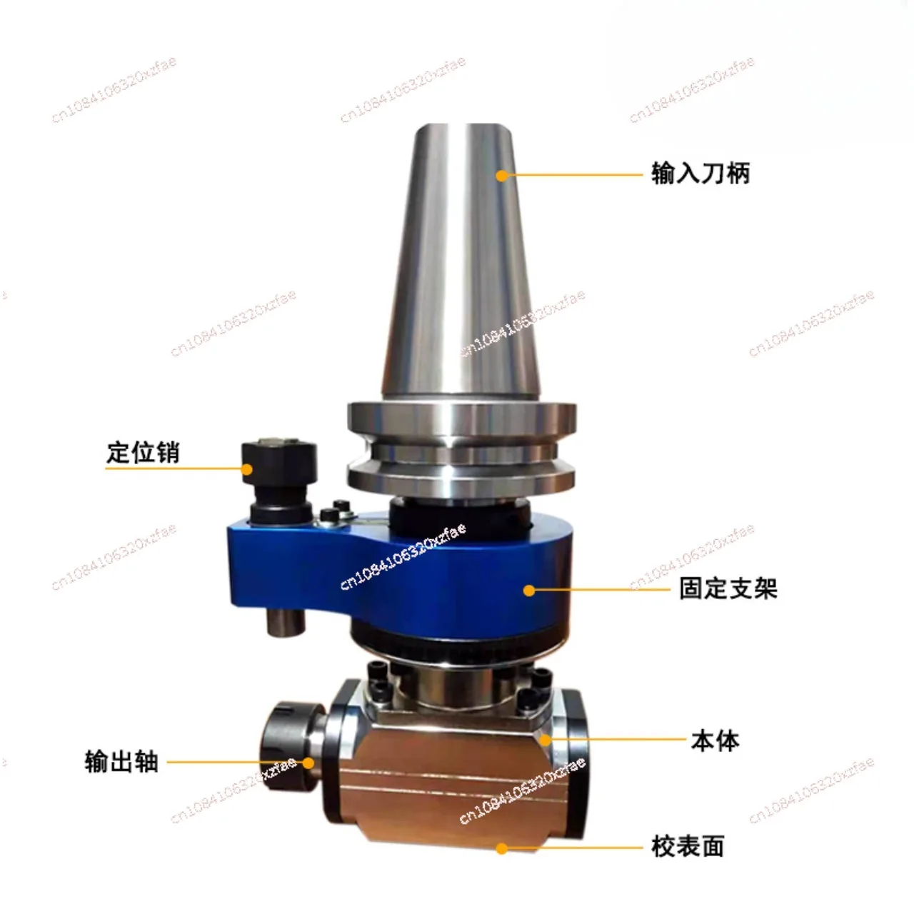 90 Degree Angle Head  CNC Milling Angle Head BT40 ER25