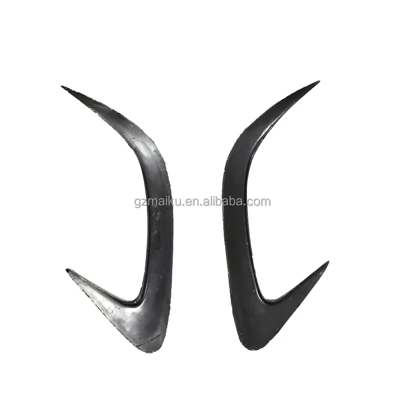 Rivestimento esterno dello sfiato del paraurti posteriore in fibra di carbonio per Mercedes-benz 2015-2018 Classe C W205 C63 AMG Coupe Due porte