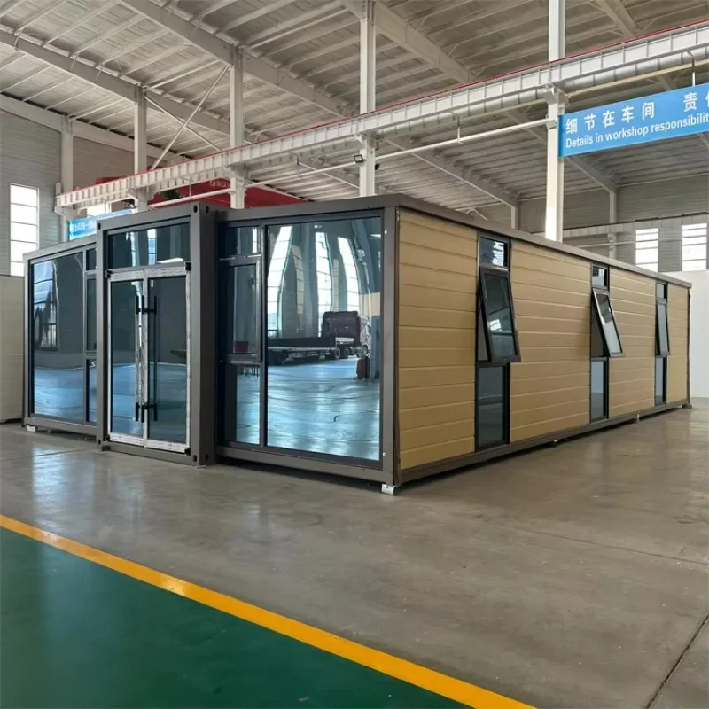 Professional Manufacturer's Fashionable Easy-to-Install Expandable Container House Best Price Integrated Solution