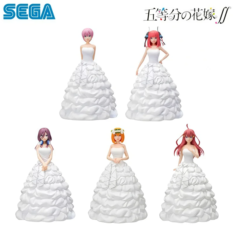 Sega In Stock Original Box The Quintessential Quintuplets Nakano Ichika Nino Miku Yotsuba Itsuki Bride Wedding Dress Ver Figure