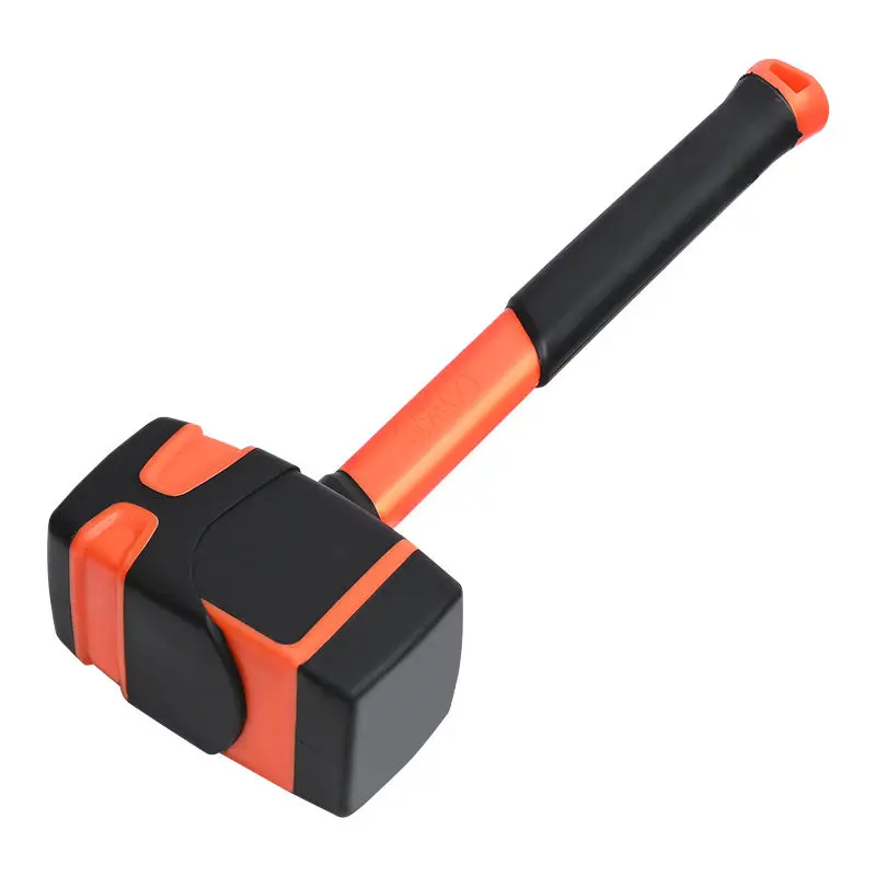 

Hammer Han Axe Резиновая твердая резиновая напольная плитка Кожаная резиновая установка Большой инструмент для плитки