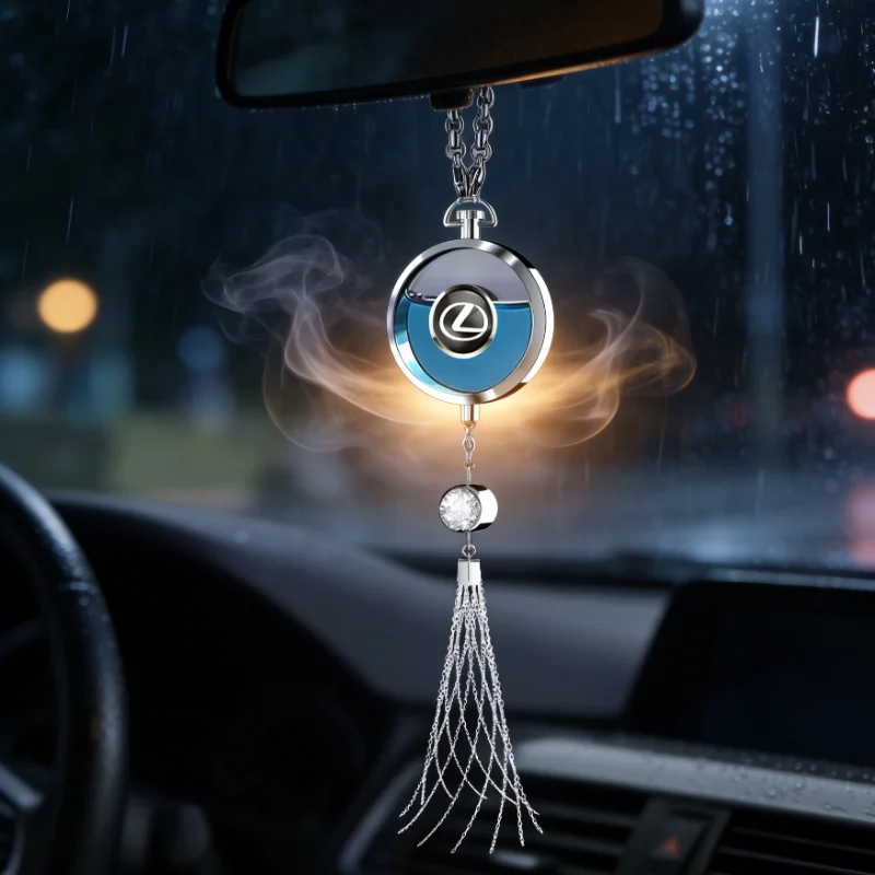 Colgante de perfume con forma de diamante para coche, para Lexus RX330 Fsport IS200 IS250 RX350 GX NX300h, colgante interior, accesorios de fragancia