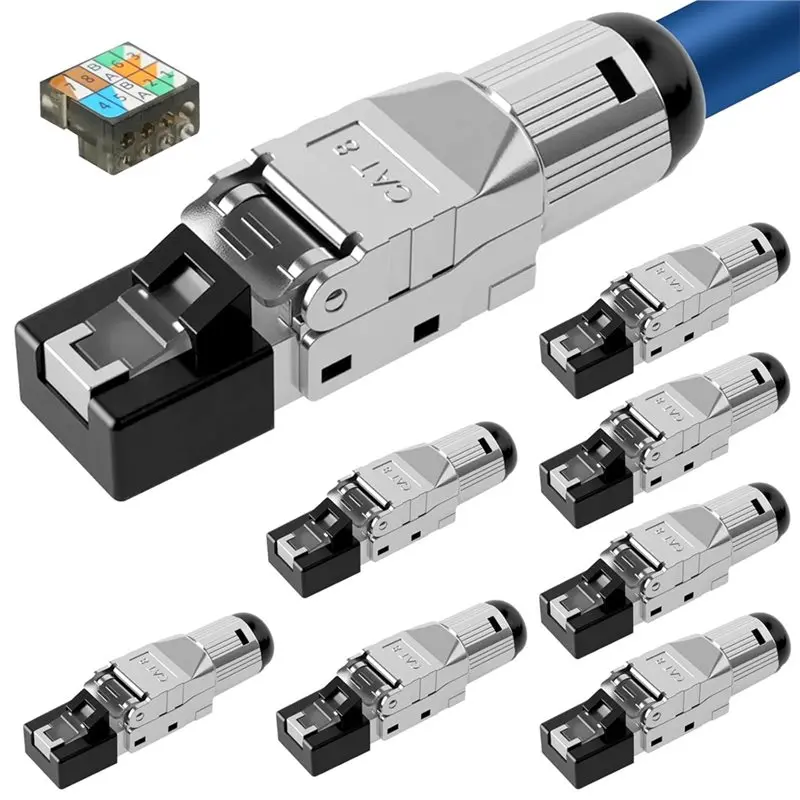 m52k-lan-イーサネット、リジッド10gbit-s-rj45コネクタ用、cat-8ネットワークケーブル設置用、awg-22-26