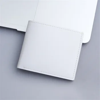 Men Short Pu Leather Wallets Vintage Thin Male Credit Card Holder Black Small Money Purses large capacity card holder Bag 5