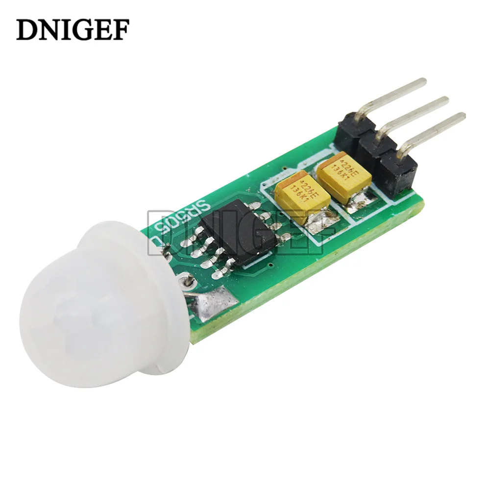 DNIGEF HC-SR505 Mini Módulo de Detecção Novo para Arduino Modo de Detecção Corporal Mini-Interruptor de Sensor Corporal